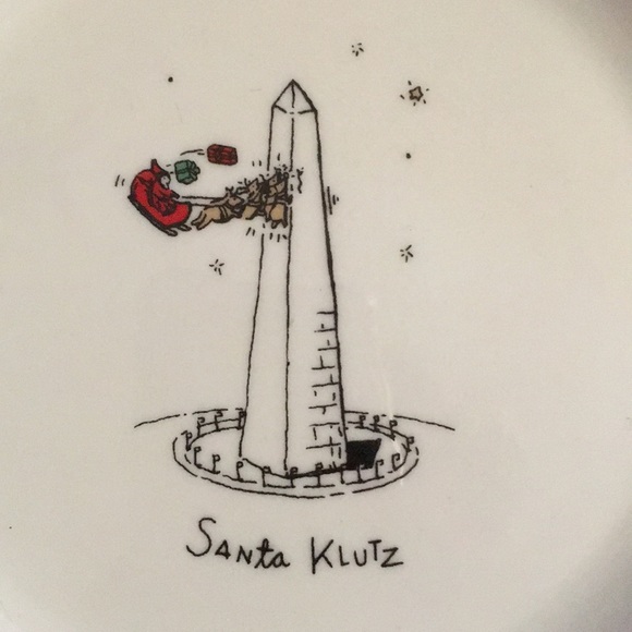 **Never been used** Decorative Christmas plate set - Picture 2 of 7